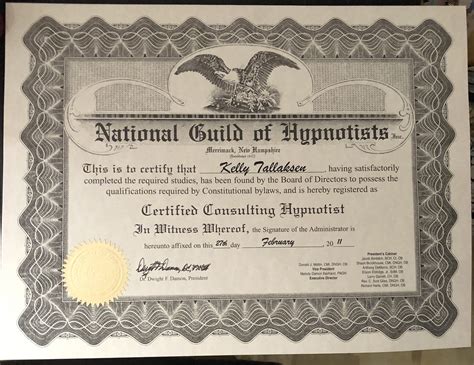 National Guild of Hypnotists.